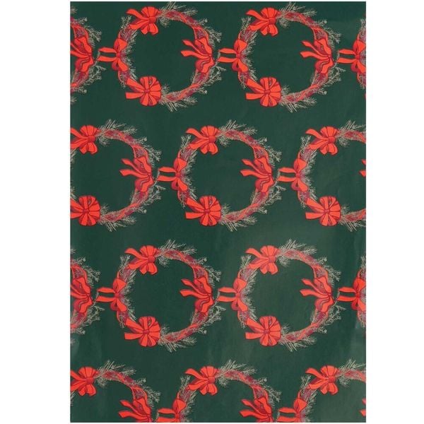 Produktbild: Geschenkpapier Schleifen, Kr&auml;nze,