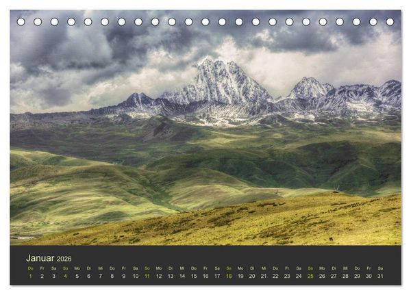 Produktbild: Kham - Tibets abgelegenes Hochland (Tischkalender 2026 DIN A5 quer), CALVENDO Monatskalender