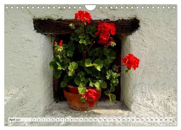 Produktbild: Bauernfenster (Wandkalender 2027 DIN A4 quer), CALVENDO Monatskalender