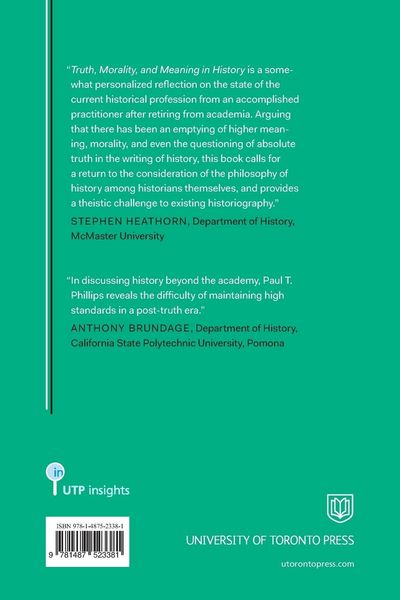 Produktbild: Truth, Morality, and Meaning in History