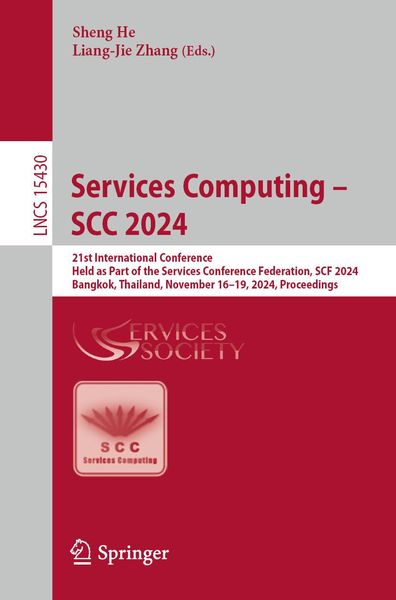 Produktbild: Services Computing - SCC 2024