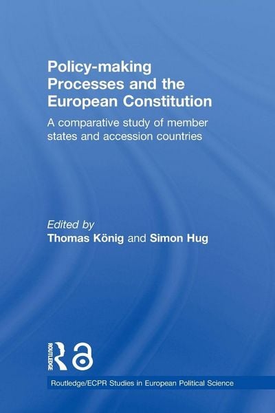 Produktbild: Policy-Making Processes and the European Constitution