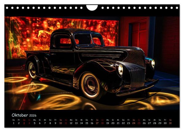Produktbild: Surreale Oldtimer (Wandkalender 2026 DIN A4 quer), CALVENDO Monatskalender