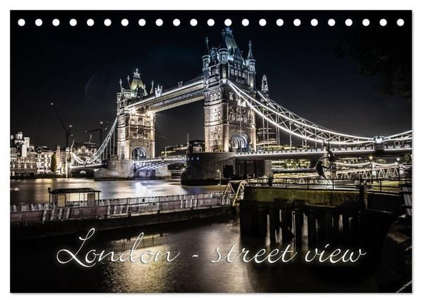 Produktbild: London - street view (CH-Version) (Tischkalender 2026 DIN A5 quer), CALVENDO Monatskalender