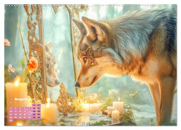 Produktbild: Fantasie ist Trumpf - Ein Blick in eine Fantasiewelt (Wandkalender 2026 DIN A2 quer), CALVENDO Monatskalender