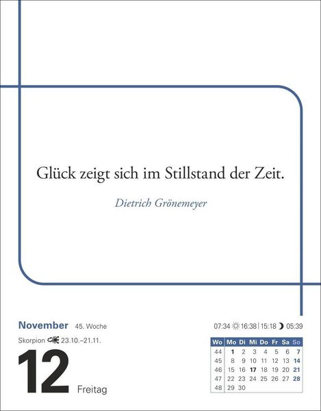 Produktbild: Zitate Tagesabrei&szlig;kalender 2027