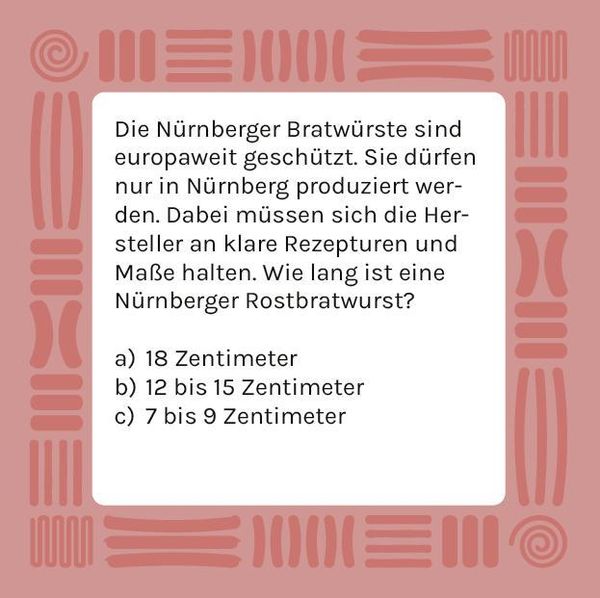 Produktbild: Das Bratwurst-Quiz