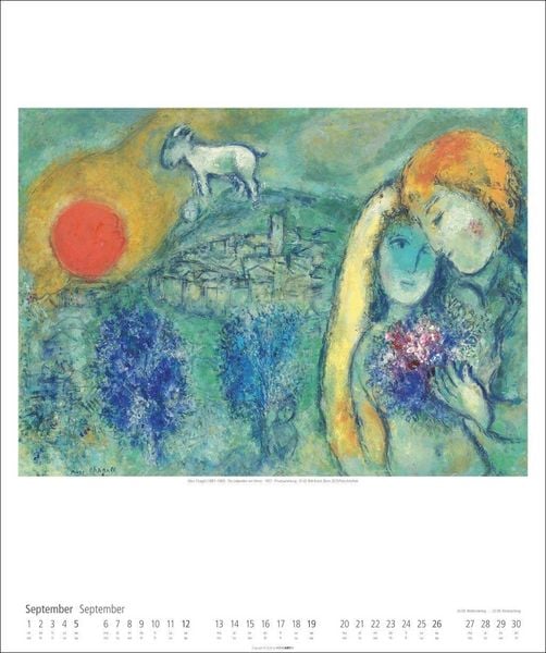Produktbild: Marc Chagall Kalender 2027
