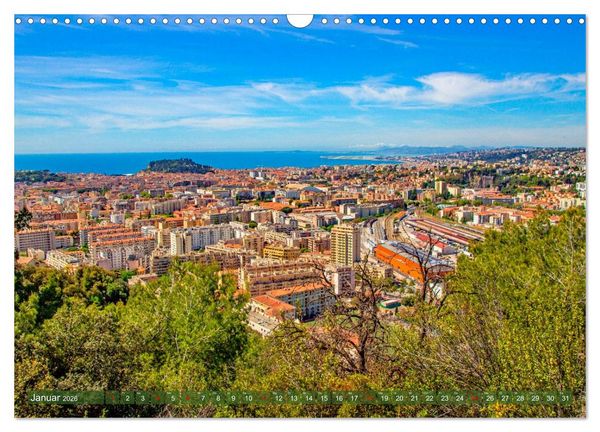 Produktbild: Zauber der C&ocirc;te d'Azur (Wandkalender 2026 DIN A3 quer), CALVENDO Monatskalender