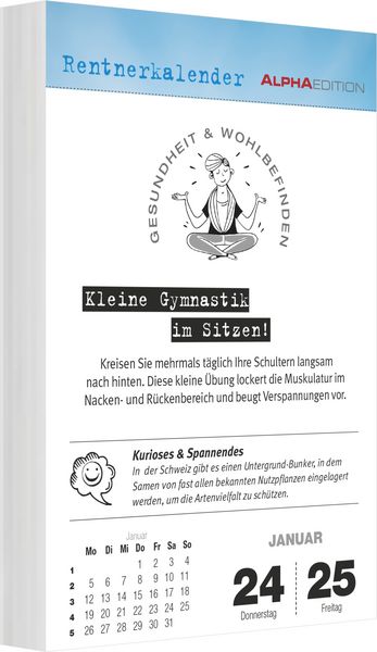 Produktbild: Rentnerkalender 2027