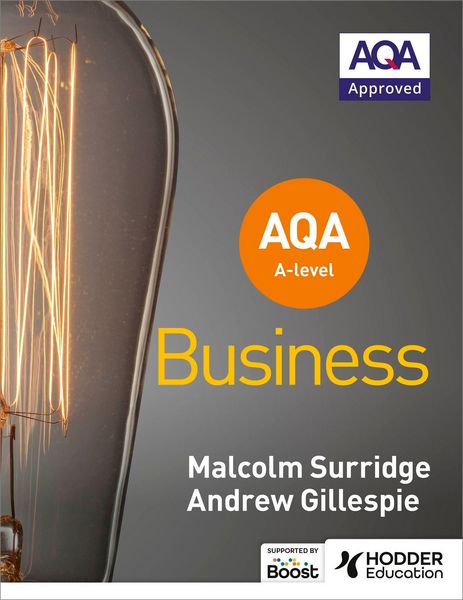 Produktbild: AQA A-level Business (Surridge and Gillespie)