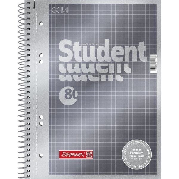 Produktbild: Brunnen Collegebl A5 kar Premium