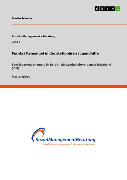 Produktbild: Fachkr&auml;ftemangel in der station&auml;ren Jugendhilfe