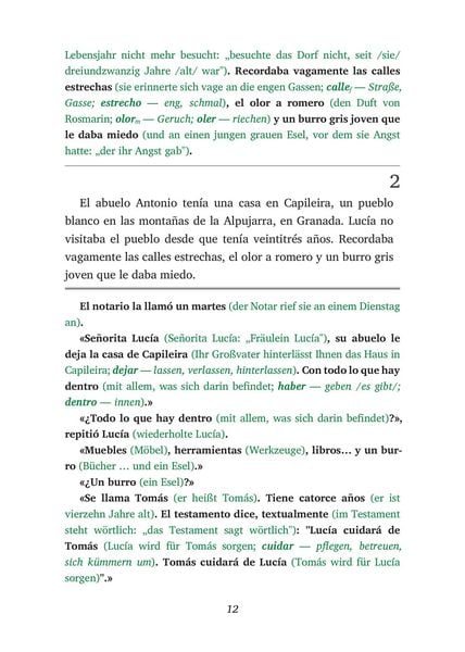 Produktbild: El burro de la Alpujarra - Spanisch lernen mit lustigen Kurzgeschichten A1-A2 (+ Audio-Online)