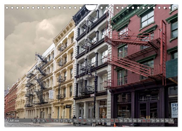 Produktbild: New York City Vibes (Wandkalender 2026 DIN A4 quer), CALVENDO Monatskalender