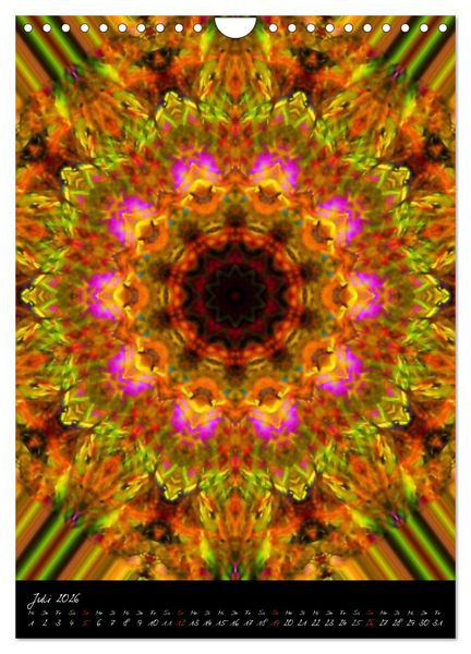 Produktbild: Mandala - Esoterik & Meditation (Wandkalender 2026 DIN A4 hoch), CALVENDO Monatskalender