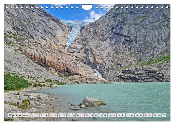 Produktbild: Norwegen erkunden mit dem Wohnmobil (Wandkalender 2026 DIN A4 quer), CALVENDO Monatskalender