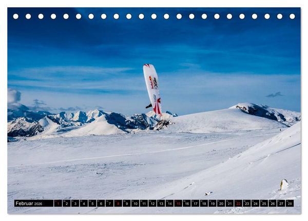 Produktbild: Paragliding - die Faszination des Fliegens (Tischkalender 2026 DIN A5 quer), CALVENDO Monatskalender