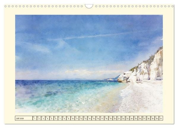 Produktbild: Elba - Insel imToskanischen Archipel (Wandkalender 2026 DIN A3 quer), CALVENDO Monatskalender
