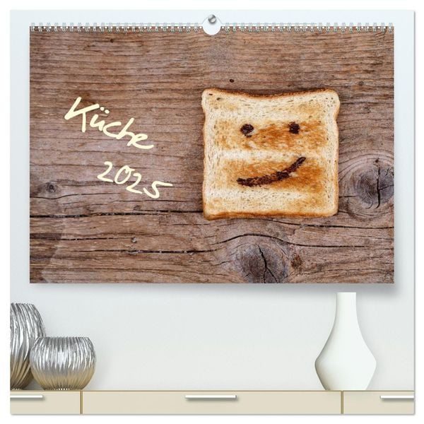 Küche (hochwertiger Premium Wandkalender 2025 DIN A2 quer), Kunstdruck in Hochglanz