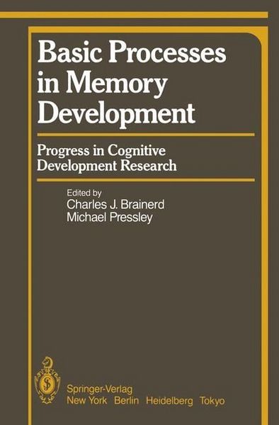 Produktbild: Basic Processes in Memory Development