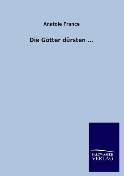 Produktbild: Die G&ouml;tter d&uuml;rsten ...