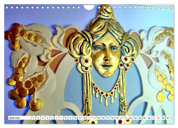Produktbild: Jugendstil in Riga - Schmuckst&uuml;cke der lettischen Hauptstadt (Wandkalender 2026 DIN A4 quer), CALVENDO Monatskalender