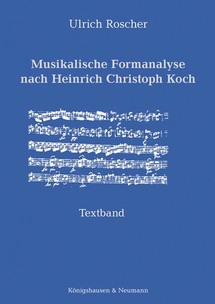 Produktbild: Musikalische Formanalyse nach Heinrich Christoph Koch