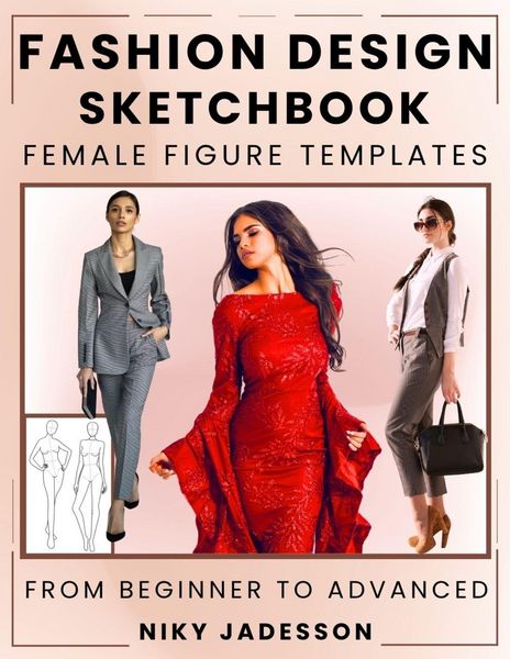Produktbild: Fashion Design Sketchbook Female Figure Templates