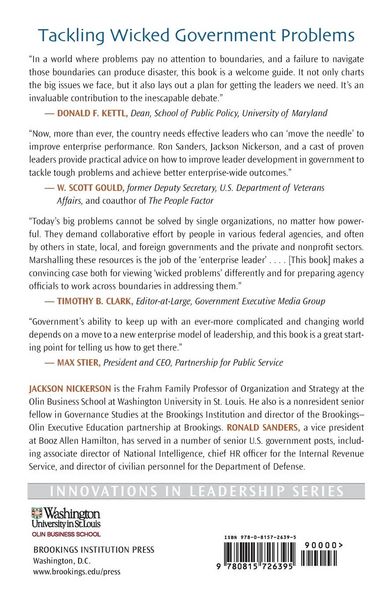 Produktbild: Tackling Wicked Government Problems