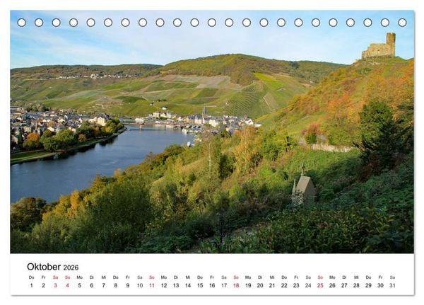 Produktbild: Bernkastel-Kues an der Mosel (Tischkalender 2026 DIN A5 quer), CALVENDO Monatskalender
