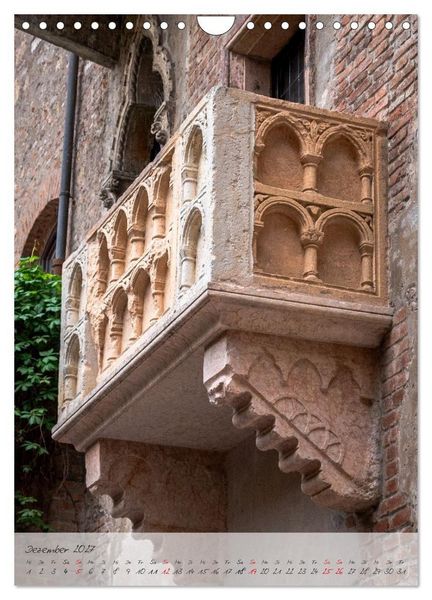 Produktbild: Julia in Verona - Giulietta a Verona (Wandkalender 2027 DIN A4 hoch), CALVENDO Monatskalender