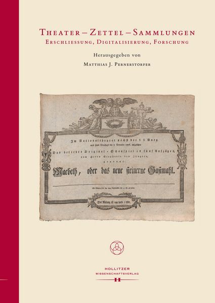 Produktbild: Theater - Zettel - Sammlungen