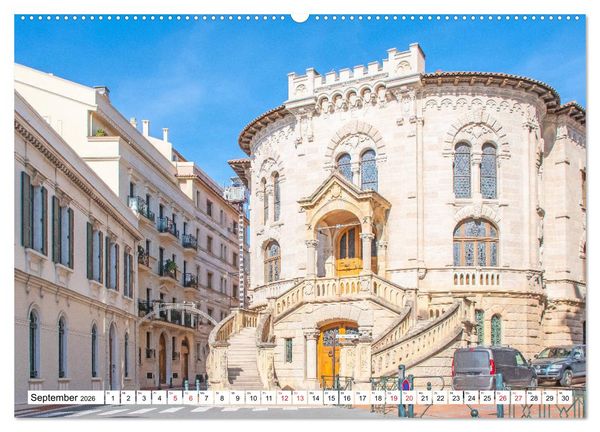 Produktbild: Monaco - Reiseziel am Mittelmeer (Wandkalender 2026 DIN A2 quer), CALVENDO Monatskalender