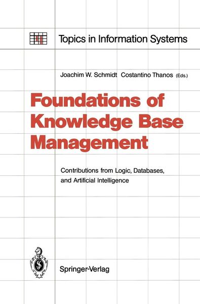 Produktbild: Foundations of Knowledge Base Management
