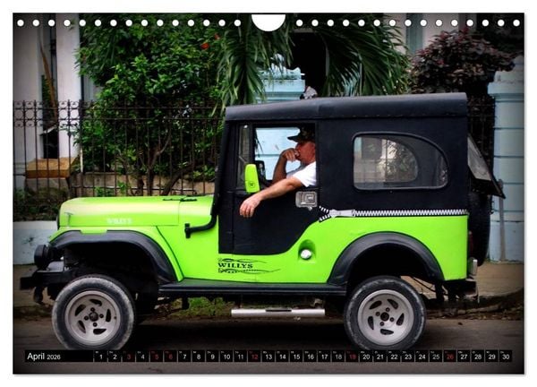 Produktbild: Auto-Legenden: WILLYS (Wandkalender 2026 DIN A4 quer), CALVENDO Monatskalender