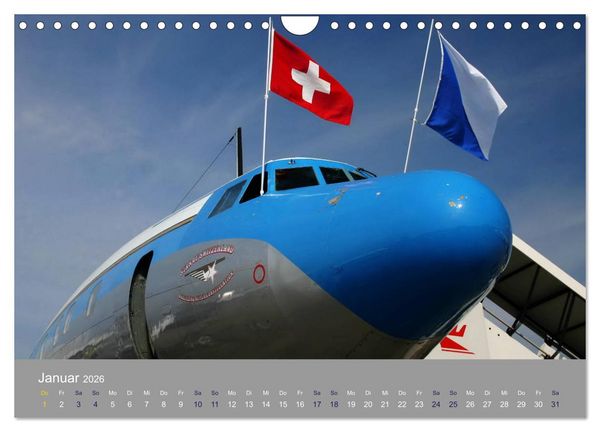 Produktbild: Lockheed Super Constellation - Legende der L&uuml;fte (Wandkalender 2026 DIN A4 quer), CALVENDO Monatskalender