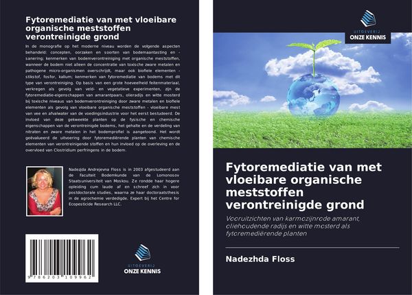 Produktbild: Fytoremediatie van met vloeibare organische meststoffen verontreinigde grond