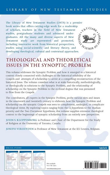 Produktbild: Theological and Theoretical Issues in the Synoptic Problem