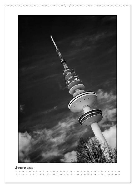 Produktbild: Hamburg Vertical (Wandkalender 2026 DIN A2 hoch), CALVENDO Monatskalender