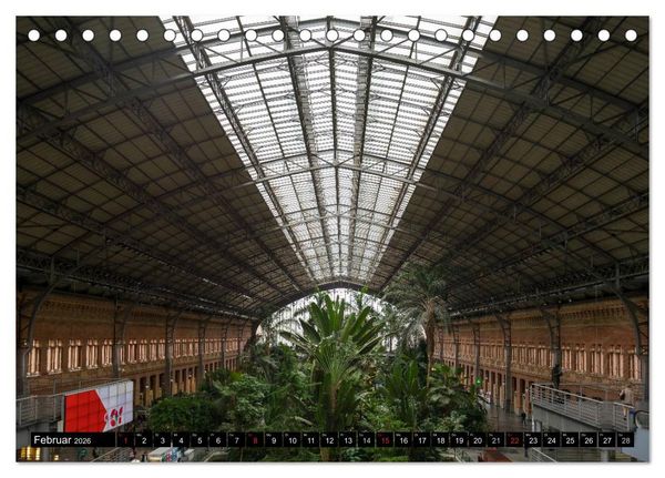 Produktbild: Metropole Madrid (Tischkalender 2026 DIN A5 quer), CALVENDO Monatskalender