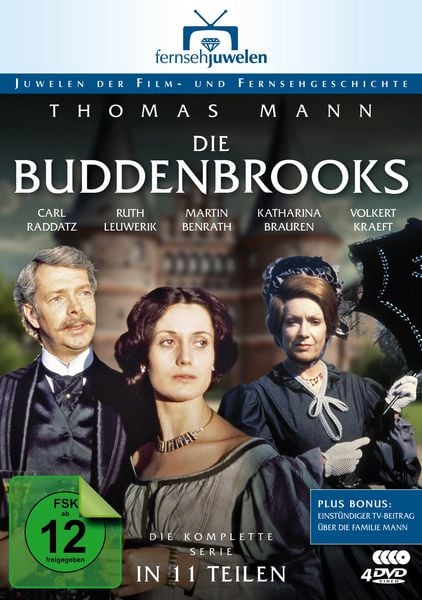 Produktbild: Die Buddenbrooks - Die komplette Serie in 11 Teilen [4 DVDs]