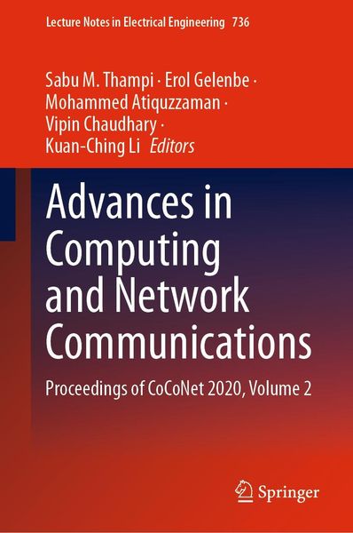 Produktbild: Advances in Computing and Network Communications