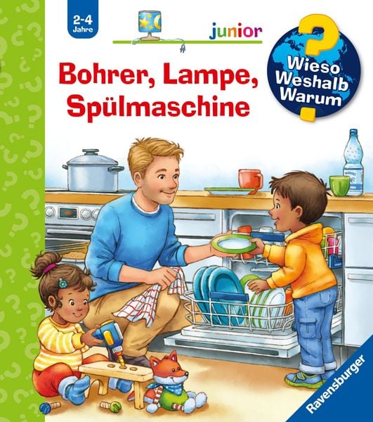 Produktbild: Wieso? Weshalb? Warum? junior, Band 76 - Bohrer, Lampe, Sp&uuml;lmaschine