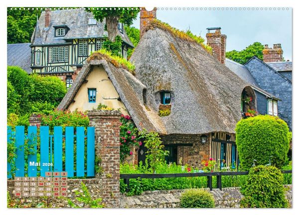 Produktbild: Reiseziel Normandie (hochwertiger Premium Wandkalender 2026 DIN A2 quer), Kunstdruck in Hochglanz