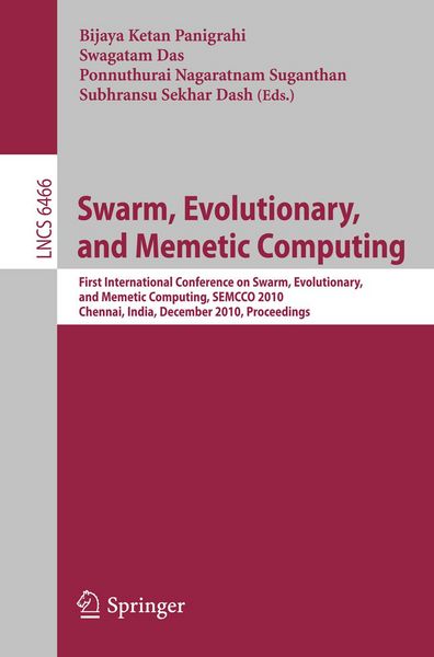 Produktbild: Swarm, Evolutionary, and Memetic Computing