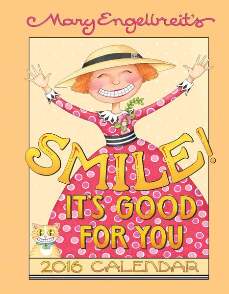 Produktbild: Mary Engelbreit's Smile! It's Good for You Weekly Planner Ca