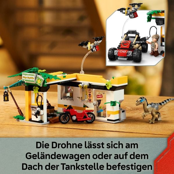 Produktbild: LEGO Jurassic World 76973 Raptor & Titanosaurus: Gro&szlig;e F&auml;hrtensuche