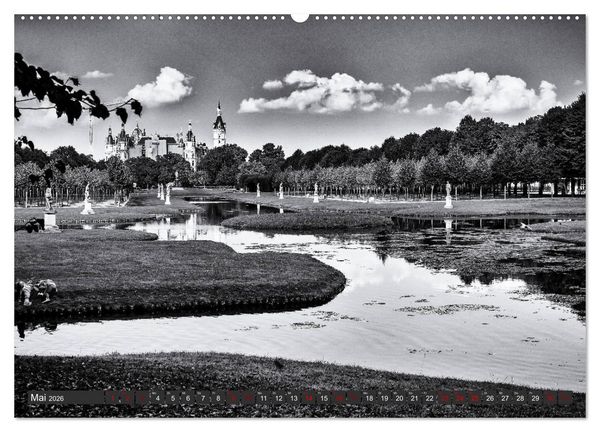 Produktbild: Ein Blick auf Schwerin (hochwertiger Premium Wandkalender 2026 DIN A2 quer), Kunstdruck in Hochglanz