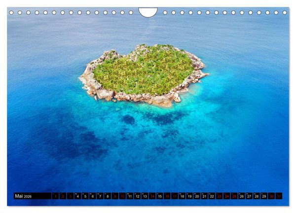 Produktbild: Seychellen Inselblicke (Wandkalender 2026 DIN A4 quer), CALVENDO Monatskalender